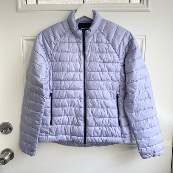 Everlane the renew lightweight puffer lavender - Picture 1 of 5